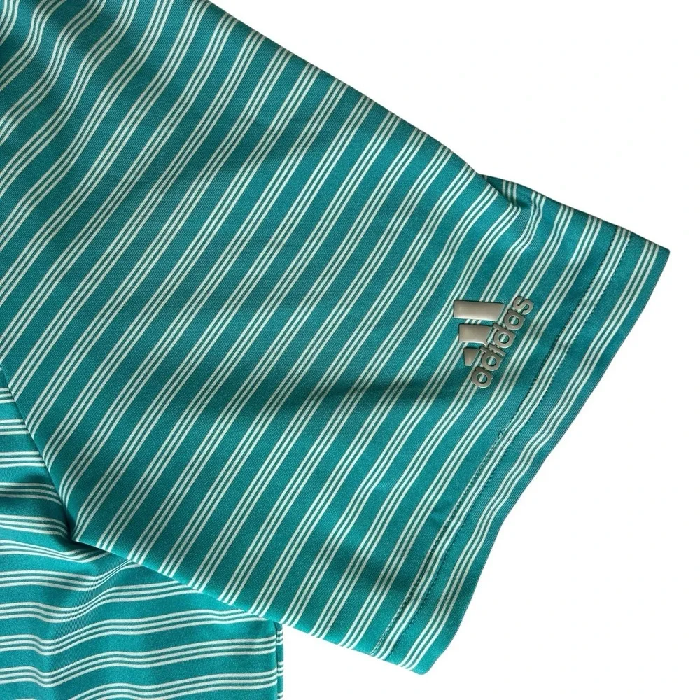 Adidas Golf Polo XL U.S Open 2019 Pebble Beach Striped Performance